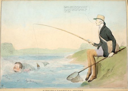 Fishing in Troubled Water, 1832.