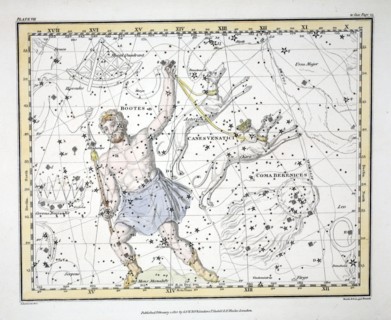 The Constellations (Plate VII), 1822.