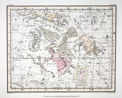 The Constellations (Plate X), 1822.