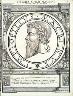 Opilius Macrinus (165 - 218 AD), 1559.