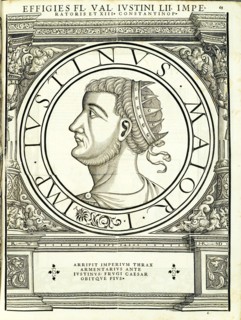 Lustinus (453 - 527 AD), 1559.