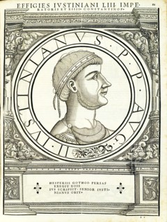 Lustinianus I (482 - 565 AD), 1559.