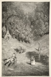 The Encounter between Arthur and Pellinore, from Stories of the Days of King Arthur by Charles Henry