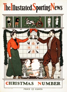 The Illustrated Sporting News,  Christmas Number, 1900 (colour lithograph)