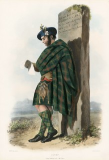 Logan, from The Clans of the Scottish Highlands, pub. 1845 (colour lithograph)