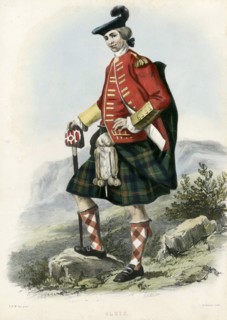 Ulric, from The Clans of the Scottish Highlands, pub. 1845 (colour lithograph)
