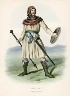 Mac Ivor, from The Clans of the Scottish Highlands, pub. 1845 (colour lithograph)
