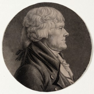 Thomas Jefferson, pub. 1806. Creator: "Saint-Mémin, Charles Balthazar Julien Fevret de, 1770-1852".