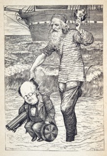 Supporting each man on the top of the tide' pub.1876. Creator: Henry Holiday (1839 - 1927).