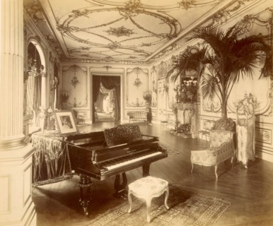 The Ballroom at 17 Grosvenor Place, London, 1890. Creator: Henry Bedford Lemere (1864-1944).