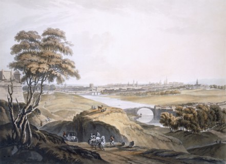 View of Dublin. Creator: "Irish school, (18th century)".