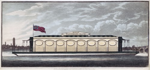 The Royal Waterloo Bath, pub. 1819. Creator: English School (19th Century).