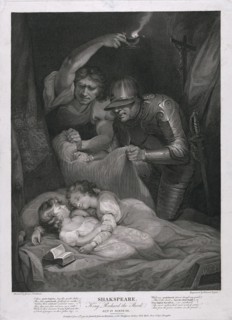 King Richard the Third: Act IV, Scene III (The Murder of the Princes in the Tower) pub. 1790. Creator: James Northcote (1746 - 1831) after.