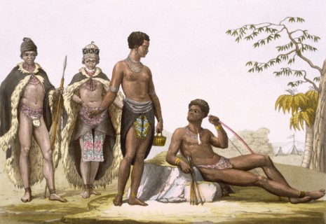 Vol II Gonqui Hottentots of the Cape?, c1820-39. Creator: Gallo Gallina (1796-1874).