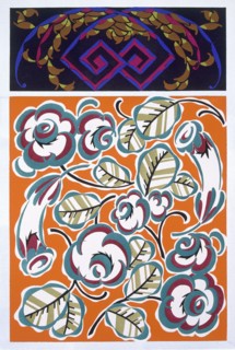 Interior design pattern, pub. 1921. Creator: Auguste H. Thomas active 1910-1930s;.