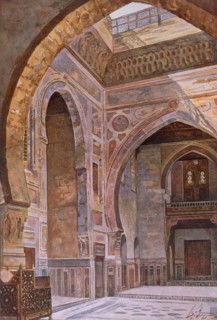 Mosque and Madrasa of Sultan Al-Ghuri, pub. 1949. Creator: Alhusain Fawzy (19th century).