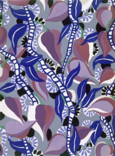 Wallpaper design by Maison Martine, pub. 1930. Creator: French School (20th Century).