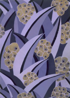 Wallpaper design by Maison Gaillard, pub. 1930. Creator: French School (20th Century).