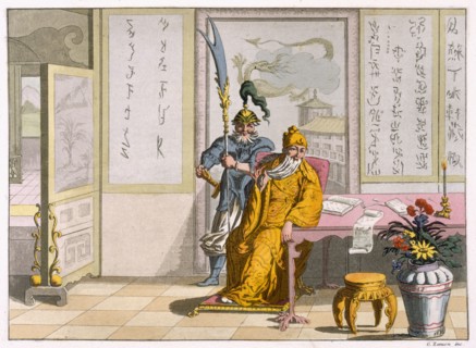 Chinese Taoist religious leaders: The Divinity Kuan-ti, c1820-30. Creator: Italian School (19th Century).