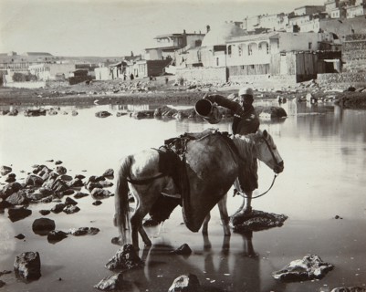 'A Watering Place', 1880s. Artist: Dmitri Ivanovich Yermakov