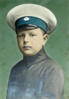 'Portrait of the Son', 1910s. Artist: Alexei Sergeevich Mazurin