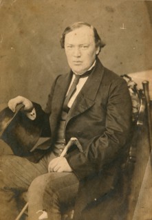 Alexander Ostrovsky, Russian dramatist, late 1850s. Artist: Unknown