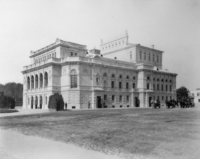 City Theatre, Nizhny Novgorod, Russia, 1896.  Artist: Maxim Dmitriev