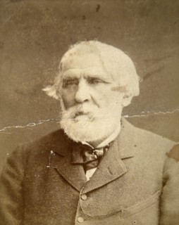 Ivan Turgenev, Russian author, 1870. Artist: Konstantin Schapiro