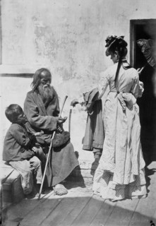 'Alms', c1870-c1875.  Artist: Andrei Osipovich Karelin
