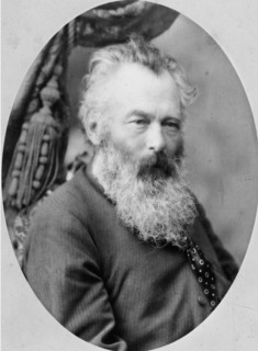 Ivan Shishkin, Russian artist, 1870.  Artist: Andrei Osipovich Karelin