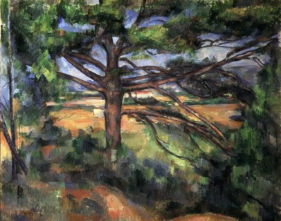 'A Big Pine Tree near Aix', 1895-1897.  Artist: Paul Cezanne