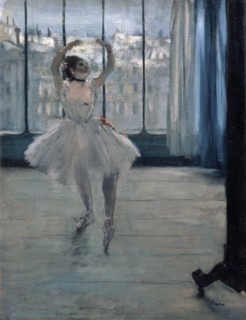 'Dancer at the Photographer', 1875. Artist: Edgar Degas