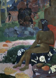 'Vairaumati Tei Oa (Her Name is Vairaumati)', 1892.  Artist: Paul Gauguin