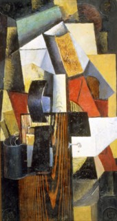 'The Nonstop Station. Kuntsevo', 1913. Artist: Kazimir Malevich