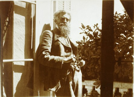Vladimir Solovyov, Russian philosopher, poet, and literary critic, Cannes, France, 1899. Artist: Unknown
