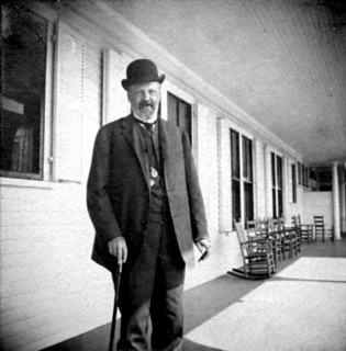 Count Sergei Yulyevich Witte, Russian Prime Minister, during his trip to USA, 1905. Artist: Anon