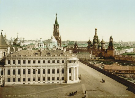 Tsar Square in the Moscow Kremlin, Russia, 1890s. Artist: Unknown
