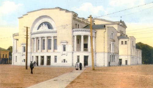 The Volkov Theatre, Yaroslavl, Russia, 1880s-1890s. Artist: Unknown