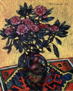 'Peonies', 1906.  Artist: Pierre Paul Girieud