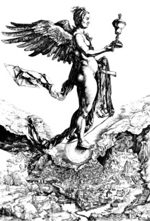 'Nemesis', c1501-c1502.  Artist: Albrecht Dürer