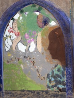 'Woman at the Window', 1903-1908.  Artist: Odilon Redon