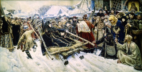 'Boyarynya Morozova', 1887.  Artist: Vasily Surikov