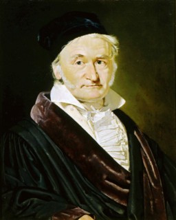 Karl Friedrich Gauss, German mathematician, astronomer and physicist, 1840. Artist: Christian Albrecht Jensen