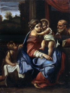 'The Holy Family with John the Baptist as a Boy', late 16th or early 17th century.  Artist: Annibale Carracci
