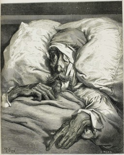 Illustration from the novel Don Quixote, by Miguel de Cervantes, 1863.  Artist: Gustave Doré