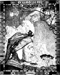 Dante Alighieri, medieval Italian poet, 1921.  Artist: Aleksandr Golovin