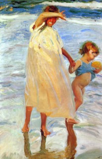 'The Two Sisters', 1909.  Artist: Joaquin Sorolla y Bastida