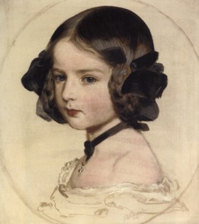 'Princess Clotilde of Saxe-Coburg and Gotha', (1846-1927), 1855.  Artist: Franz Xaver Winterhalter