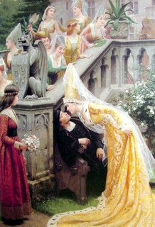 'Alain Chartier', 1903.  Artist: Edmund Blair Leighton