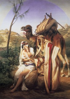'Judah and Tamar', 1840.  Artist: Horace Vernet